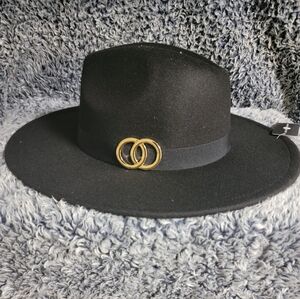 Ashley Stewart black fedora